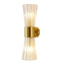 GobekUsa Crystal Wall Sconce: Modern Home Indoor Lighting for Living Room, Staircase & Hallway