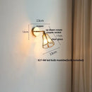 GobekUsa LED Wall Lights Nordic Modern Bedroom Dining Room Coffee Bedside Lamp Sconce