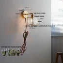 GobekUsa LED Wall Lights Nordic Modern Bedroom Dining Room Coffee Bedside Lamp Sconce