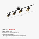 GobekUsa Adjustable LED Ceiling Spotlight for Dining Kitchen Bedroom Background Lighting