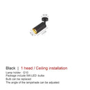 GobekUsa Adjustable LED Ceiling Spotlight for Dining Kitchen Bedroom Background Lighting