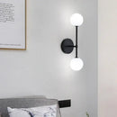 GobekUsa Frosted Glass Ball LED Wall Sconce - Indoor Home Lighting Fixture