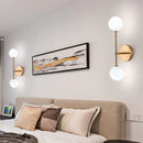 GobekUsa Frosted Glass Ball LED Wall Sconce - Indoor Home Lighting Fixture