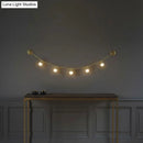 GobekUsa Gold Frosted Glass Bubble Wall Light - 5-Light Post Modern Lamp