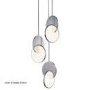 GobekUsa Geometric Circle Gold Iron Pendant Light Chandelier