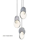 GobekUsa Geometric Circle Gold Iron Pendant Light Chandelier