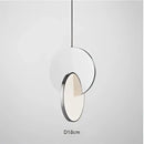 GobekUsa Geometric Circle Gold Iron Pendant Light Chandelier