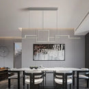 GobekUsa Geometric LED Pendant Lights for Dining Room Kitchen Bar Home Decor