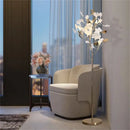 GobekUsa Ginkgo Flower Floor Lamp - Modern LED Decor for Home Living Room