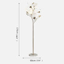 GobekUsa Ginkgo Flower Floor Lamp - Modern LED Decor for Home Living Room