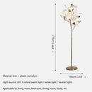 GobekUsa Ginkgo Flower Floor Lamp - Modern LED Decor for Home Living Room