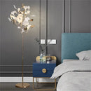 GobekUsa Ginkgo Flower Floor Lamp - Modern LED Decor for Home Living Room