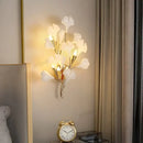 GobekUsa Flora - Modern Porcelain Leaves Wall Lights for Bedroom, living room Wall Decoration