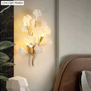 GobekUsa Flora - Modern Porcelain Leaves Wall Lights for Bedroom, living room Wall Decoration