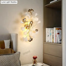 GobekUsa Flora - Modern Porcelain Leaves Wall Lights for Bedroom, living room Wall Decoration
