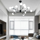 GobekUsa Glass Ball Modern Branch Chandelier - Magic Bean Design for Living Room