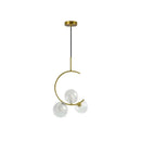 GobekUsa Glass Ball LED Chandelier for Dining Room, Kitchen, Bedroom, Bar