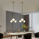 GobekUsa Glass Ball LED Chandelier for Dining Room, Kitchen, Bedroom, Bar