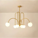 GobekUsa Glass Ball LED Chandelier for Indoor Decor Lighting
