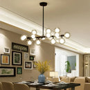 GobekUsa Glass Ball LED Chandelier for Home Interior Lighting and Kitchen Staircase