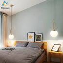 GobekUsa Glass Ball LED Chandelier for Bedroom, Living Room & Restaurant
