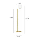 GobekUsa Glass Ball LED Chandelier Light Lamparas Bedside Night Light Decor