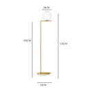 GobekUsa Glass Ball LED Chandelier Light Lamparas Bedside Night Light Decor
