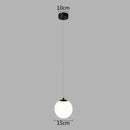 GobekUsa Glass Ball LED Pendant Chandelier for Dining and Bedroom