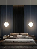 GobekUsa Glass Ball LED Pendant Chandelier for Dining and Bedroom