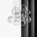 GobekUsa Glass Ball LED Pendant Chandelier for Modern Spaces