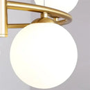 GobekUsa Glass Ball Pendant Chandelier, Adjustable Height, Modern Nordic Design