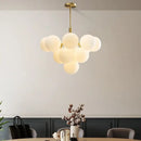 GobekUsa Glass Ball Pendant Chandelier for Kitchen Living Room Bedroom