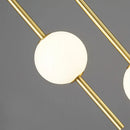 GobekUsa Glass Ball Pendant Light: Modern Nordic Bedroom Hanging Lamp