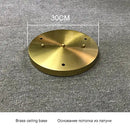 GobekUsa Glass Ball Pendant Lamp: Elegant Dining Room Light Fixture, Gold Finish