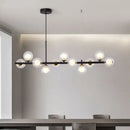 GobekUsa Glass Ball Gold Pendant Light - 11 Heads for Kitchen Living Dining Room