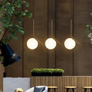 GobekUsa Glass Ball Pendant Lights for Kitchen Dining Bedroom Decor