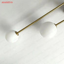GobekUsa Glass Ball Gold LED Wall Lamp for Modern Home Decor & Lighting