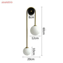 GobekUsa Glass Ball Gold LED Wall Lamp for Modern Home Decor & Lighting
