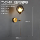 GobekUsa Glass Ball Gold LED Wall Sconce Modern Nordic Indoor Lamp Fixture