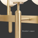 GobekUsa Glass Balloon Chandelier: Elegant Led Round Hanging Light for Luxury Dining Room