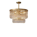 GobekUsa Glass Bar Chandelier Minimalist Designer Hanglamp for Living Room Luxe Lighting