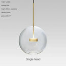 GobekUsa Glass Bubble Ball LED Chandelier Mickey Light for Modern Indoor Spaces