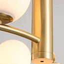GobekUsa Glass Chandelier G9 Hanging Light for Living Room Bedroom Decor