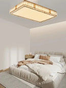 GobekUsa Glass Crystal LED Ceiling Lamp Modern Minimalist Home Décor Light Fixtures