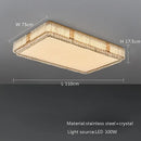 GobekUsa Glass Crystal LED Ceiling Lamp Modern Minimalist Home Décor Light Fixtures