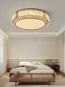 GobekUsa Glass Crystal LED Ceiling Lamp Modern Minimalist Home Décor Light Fixtures