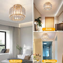 GobekUsa Glass LED Chandelier Ceiling Light Modern Living Dining Room Fixture