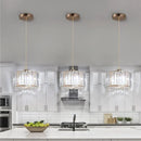 GobekUsa Glass LED Chandelier Ceiling Light Modern Living Dining Room Fixture