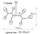 GobekUsa Glass Pendant Lights: Nordic Modern Design for Bar, Dining, Living Room
