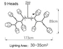 GobekUsa Glass Pendant Lights: Nordic Modern Design for Bar, Dining, Living Room